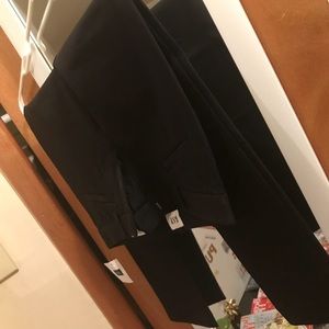 Skinny Ankle Pants, Bi-Stretch, Black Size 00